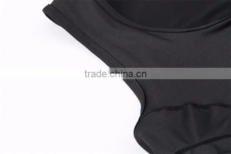 2016 High Quality Sports Sleeveless Safety Vest Compression Shirts / Compression Vest