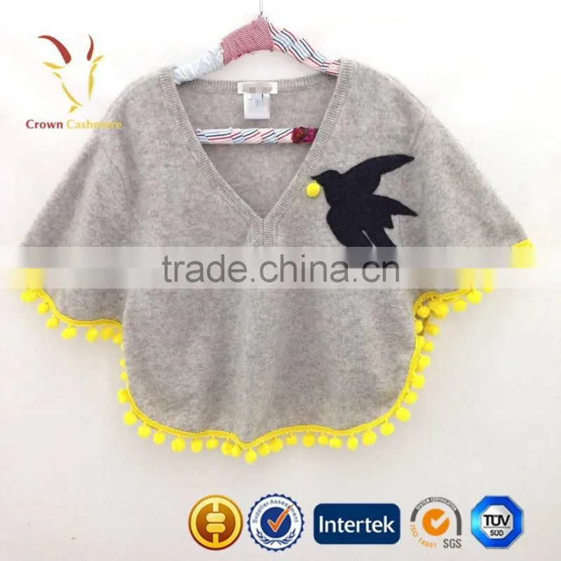 Knitted wool poncho for kids,Baby poncho,Kids Poncho