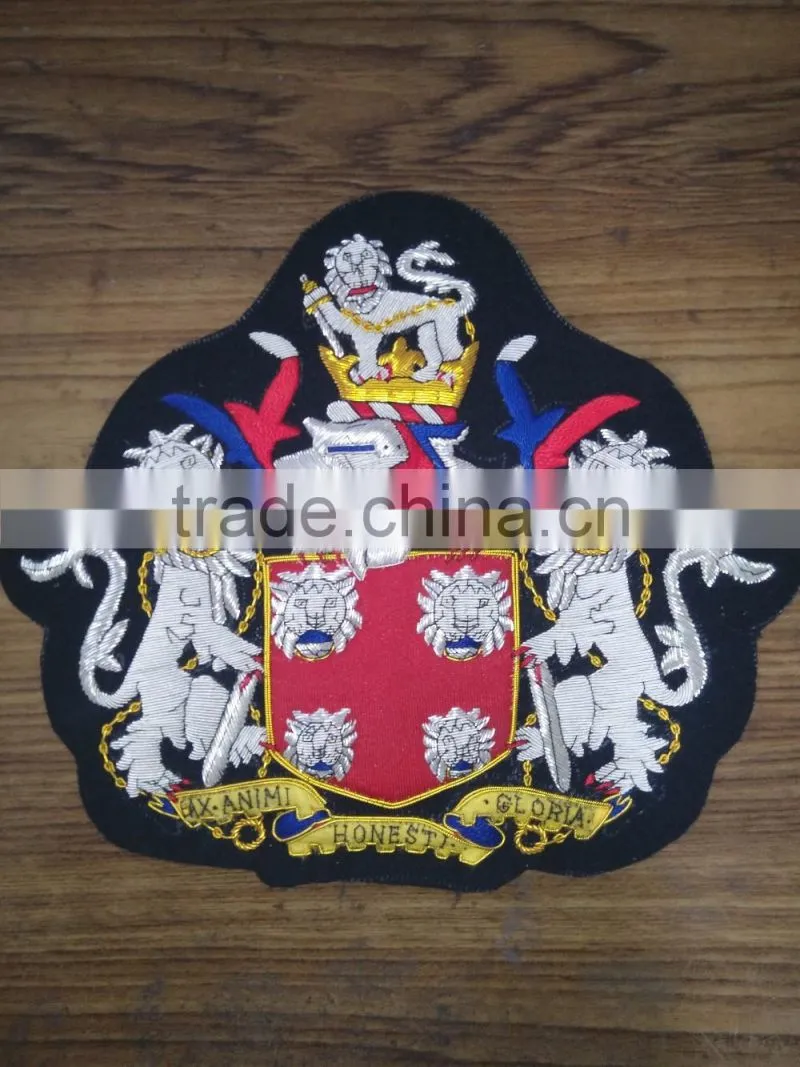 Hand Embroidery Flag Hand Embroidery Flag Badge