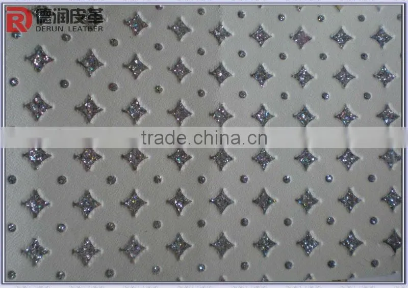 Hot Selling Shiny Pu Leather For Bag