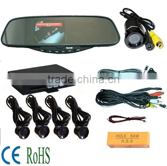 Bluetooth Rearview Mirror Car Kit BT-728SC4