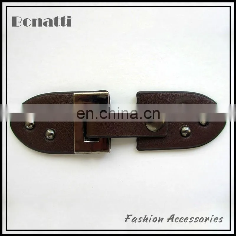 high quality genuine leather horn toggle buttons