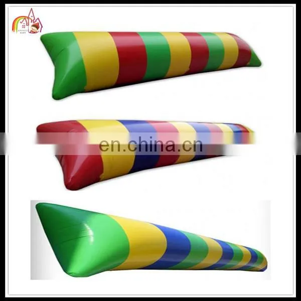 Hot selling good quality inflatable water catapult blob jump for water sports