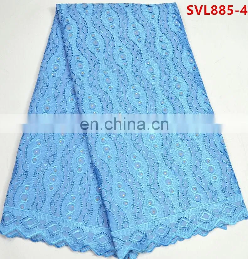 swiss voile cotton lace fabric 100% cotton swiss voile lace fabric black
