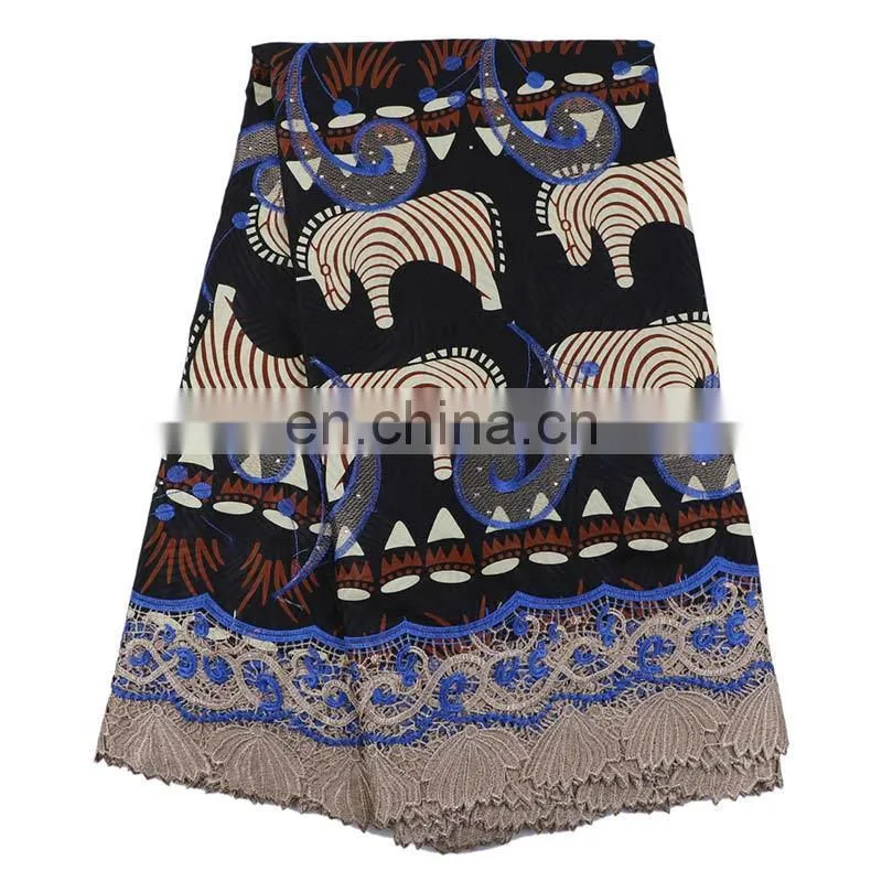 China fabric market wax lace/super wax hollandais 100% cotton african L170727005