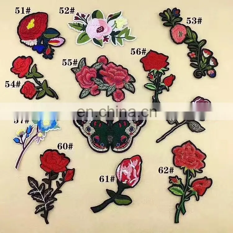 2017 rhinestone/beads embroidery hotfix applique star larges patches handmade iron on patches