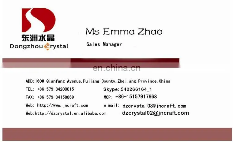 Light Topaz round shape crystal stones for jewelry