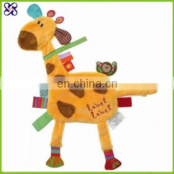 customized soft plush toy label/private label toy