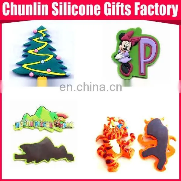 Soft PVC rubber promotional Fridge Magnet