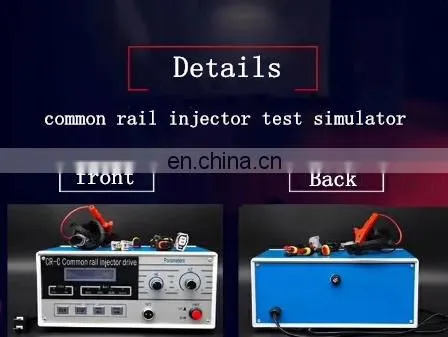 CR-C Common rail injector test simulator