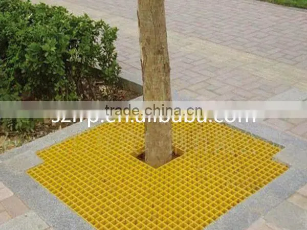 Walkway floor FRP grating