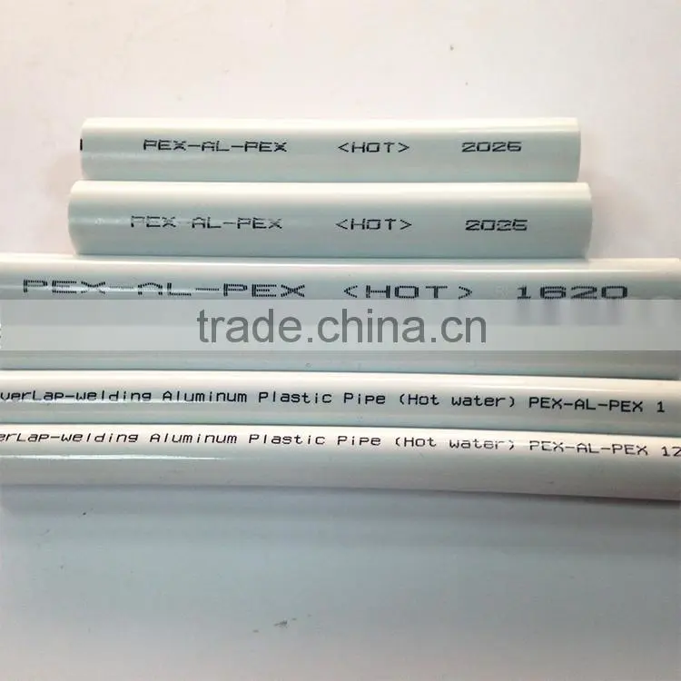 Heating system supplier flexible cold hot water pipe / overlap pex pipe for floor heating