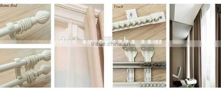 Fabric embroidered curtain for home