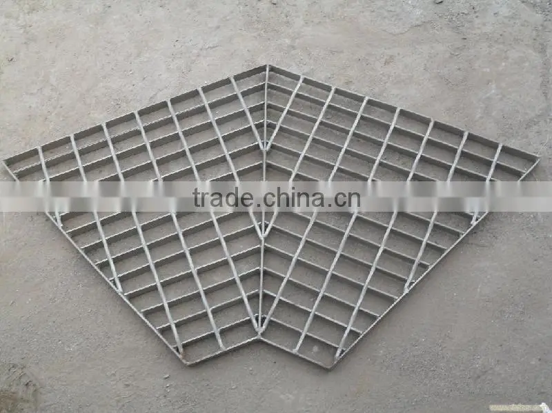 Galvanized Stair Treads with Anti Slip Nosing