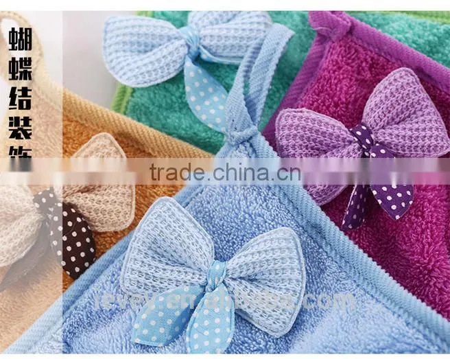 From China textile manufactory large supply coral velvet fabric cheap colorful custom printed hand towels