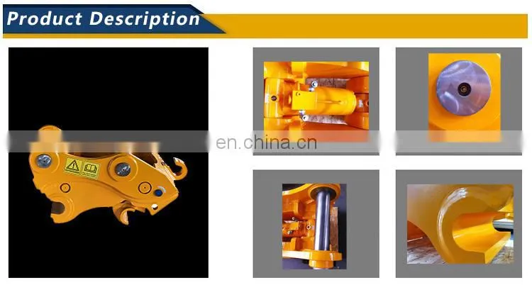 High Quality Mini Excavator Attachment Hydraulic Quick Connection Power Tilt Quick Hitch For Sale Australia