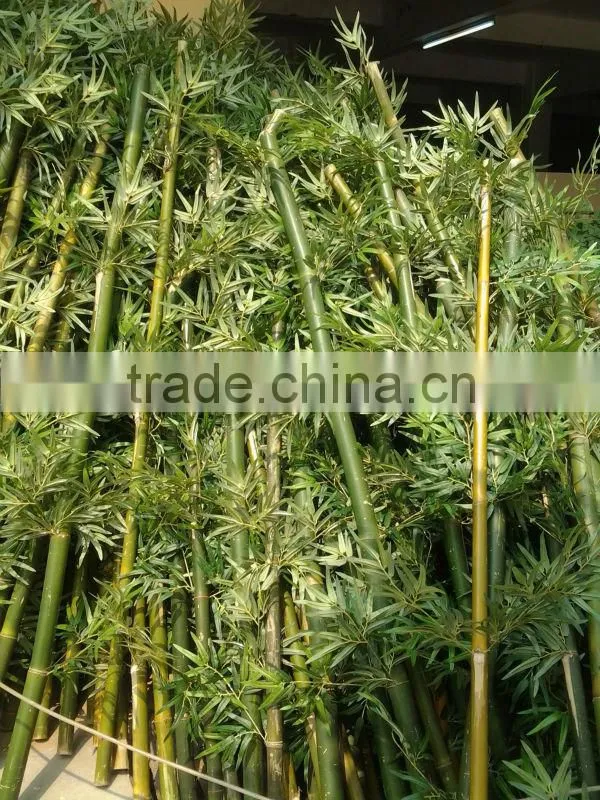 Artificial Bamboo plants in plastic pot