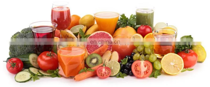 Fruit vegetable juicer production line apple juice processing machinery / fruit juice line