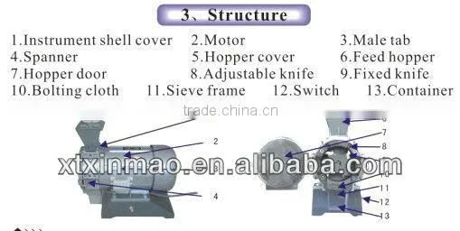 grain electric crusher seed electric crusher