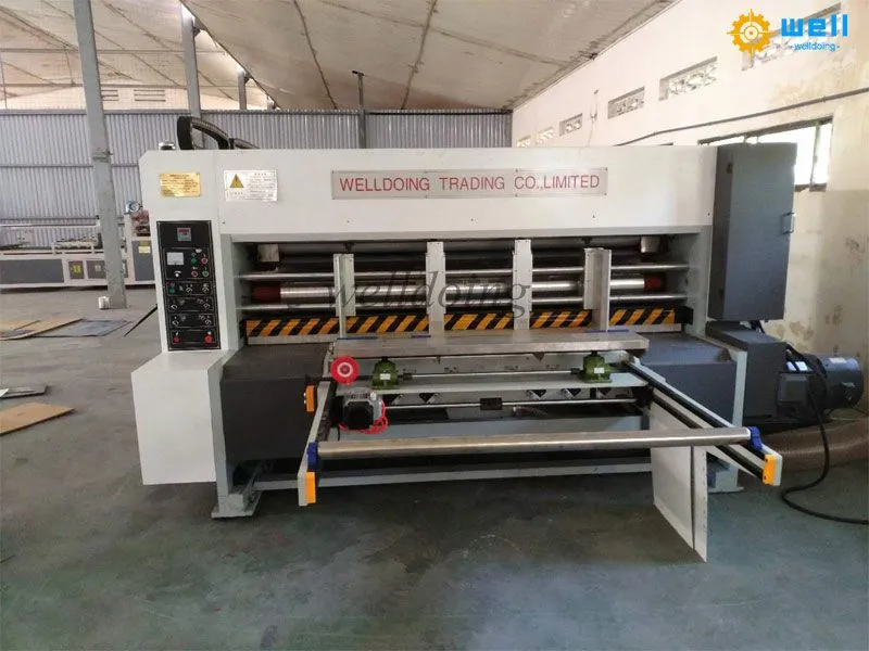 2color printer die cutter machine