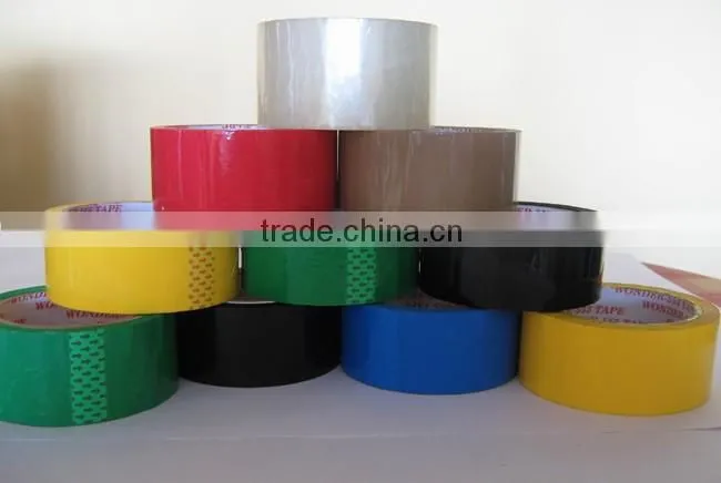 Box Closing Usage BOPP Material BOPP Yellow Tape