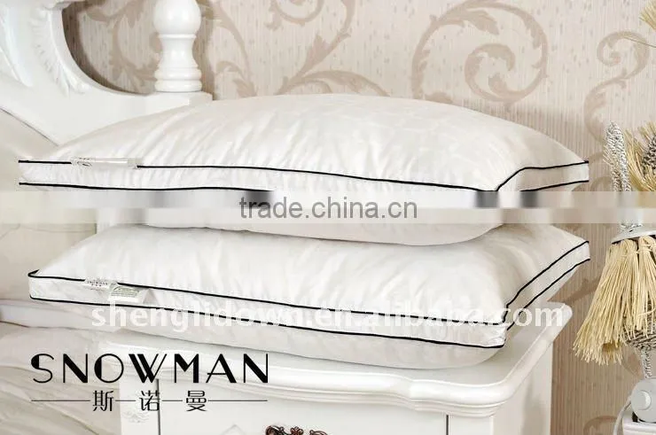 Duck goose down pillow, goose feather pillow, sduck down feather pillow