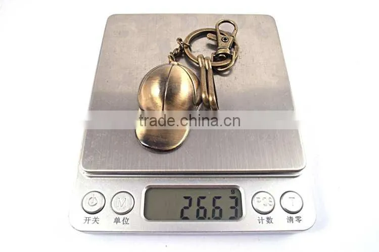 custom metal keychain jordan basketball cap keychain