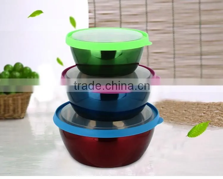 korea kitchen art style metal stroage box /kitchen food storge box set with lid