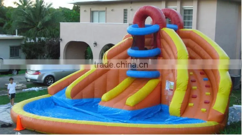 New Point inflatable water slides for summer,modern waves inflatable water slide,inflatable water slides