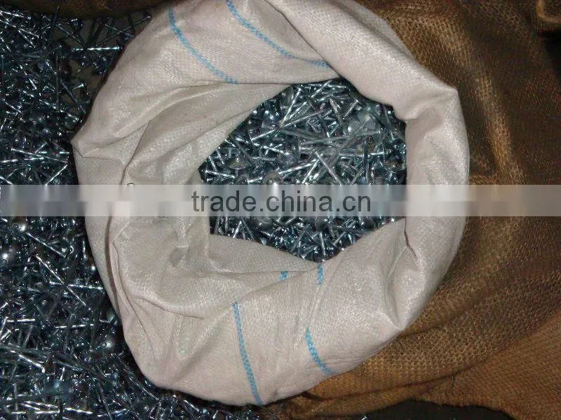 twisted umbrella head roofing nail factory