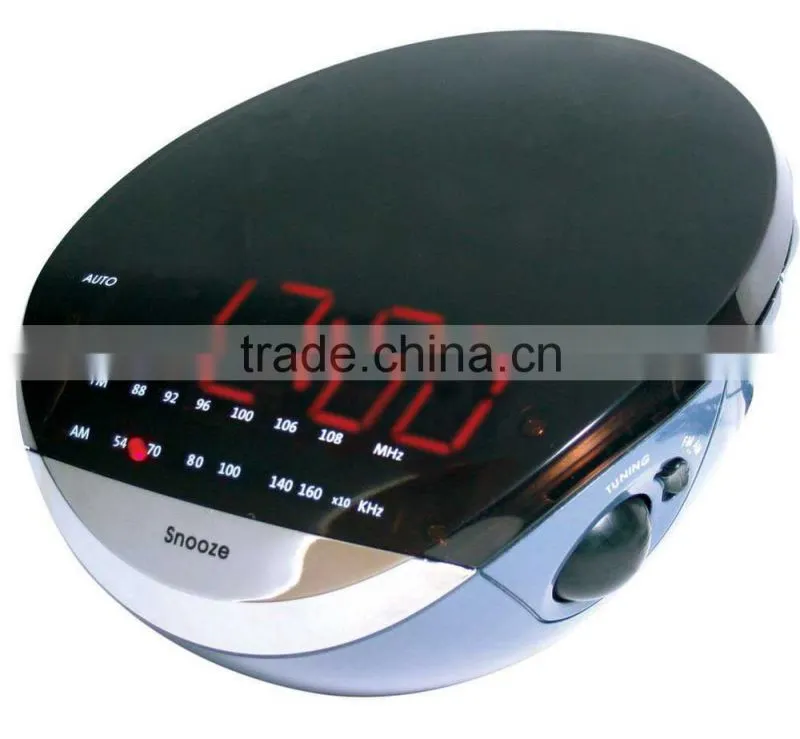 Deluxe Design LED Digital Alarm PLL Clock Radio