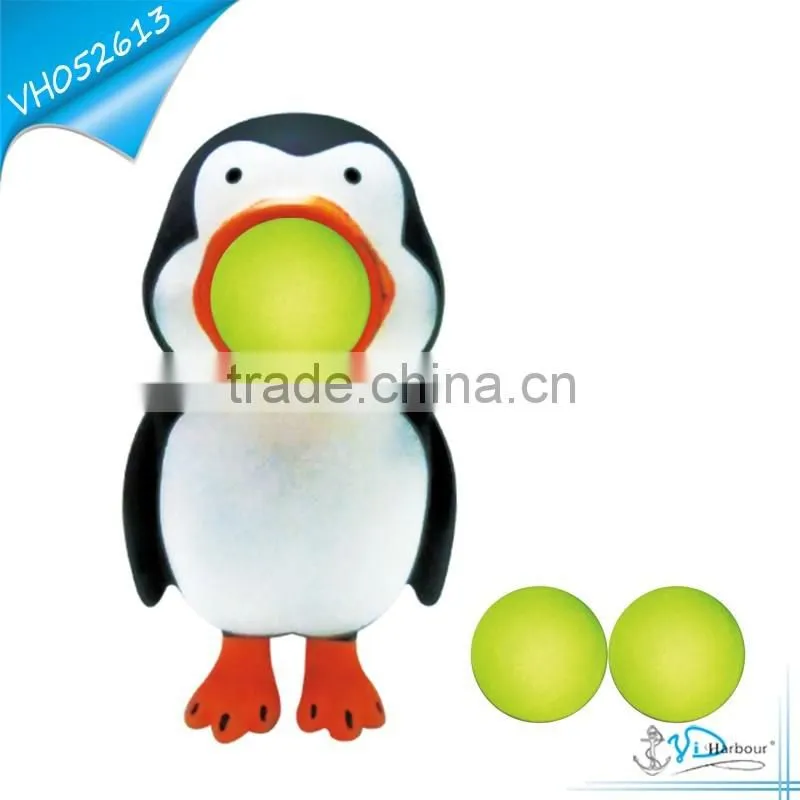 EVA Ball Shooting Vinyl Cow Toy