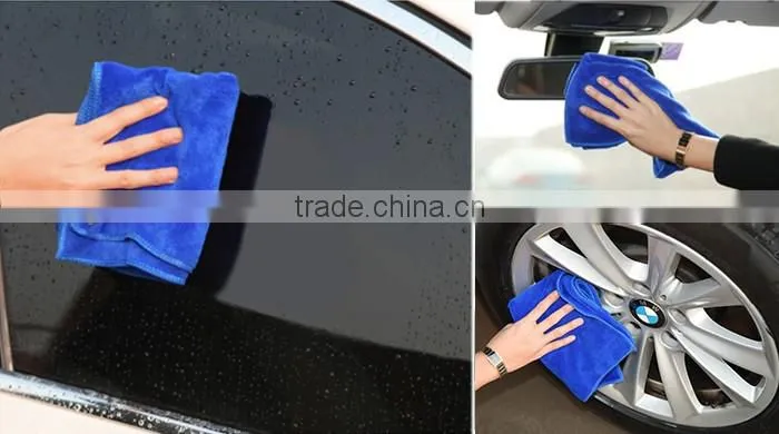 Microfiber cloth car washing
