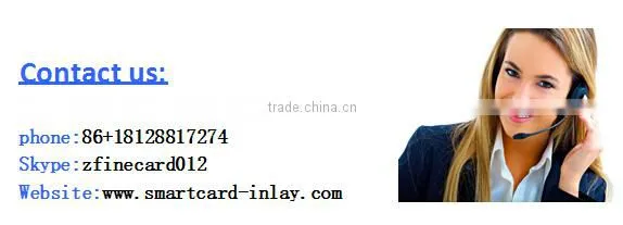 rfid card access control system nfc inlay