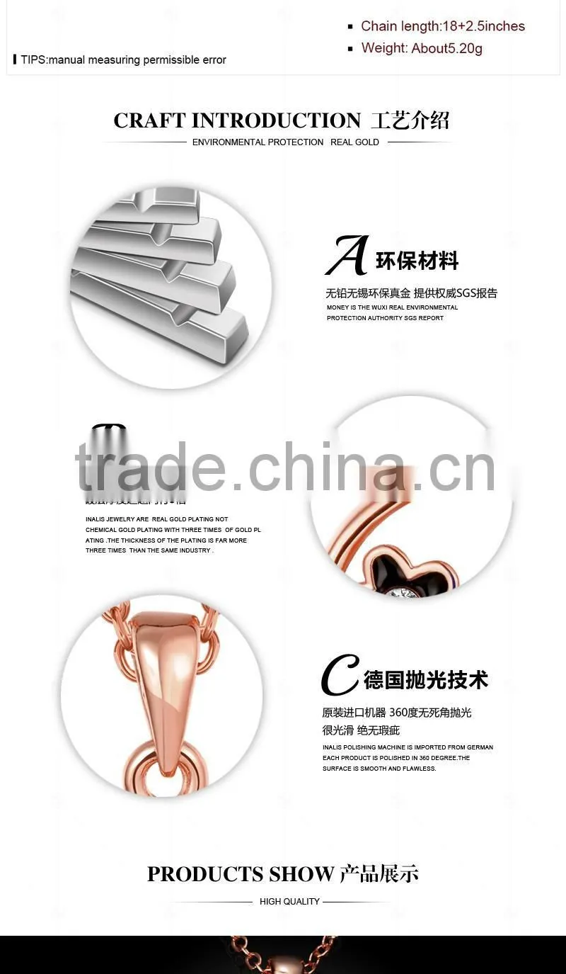 2016 new modern women jewelry necklace/chains necklaces/pendant necklace