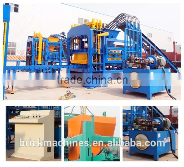 2015 new style QT 6-15 alibaba india cement bricks project report hollow block machine price