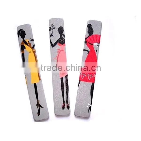 EB1027 Best selling items promotional fashion beauty new arrival printed disposable nail file