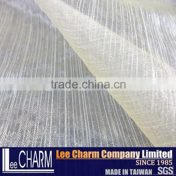 Fabric for Curtains and Dress Pattern Poly Silver Tulle Fabric