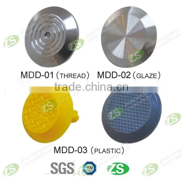 Stainless steel tactile indicator in other roadway products