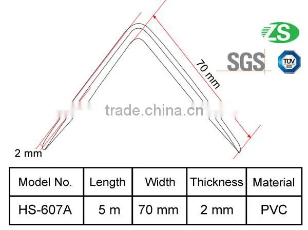 Low price and high quality pvc corner manufacturer