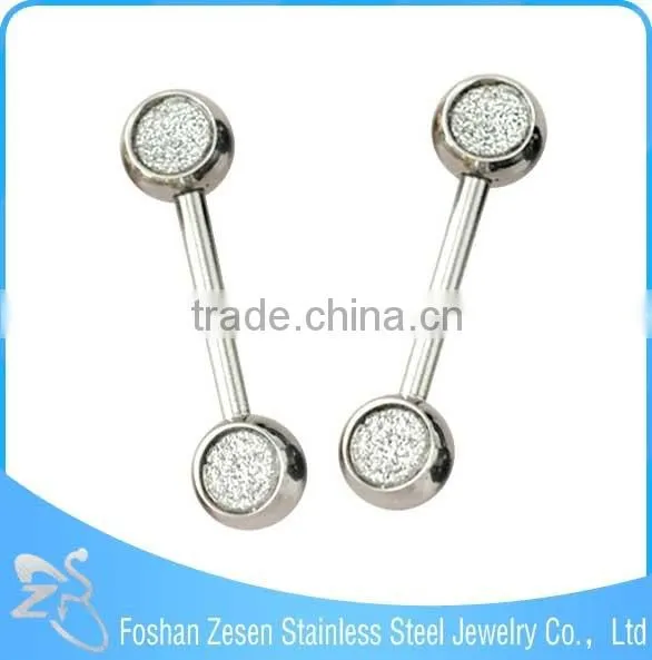 Cool Fashion Stainless Steel Alien Tongue Ring Body Piercing