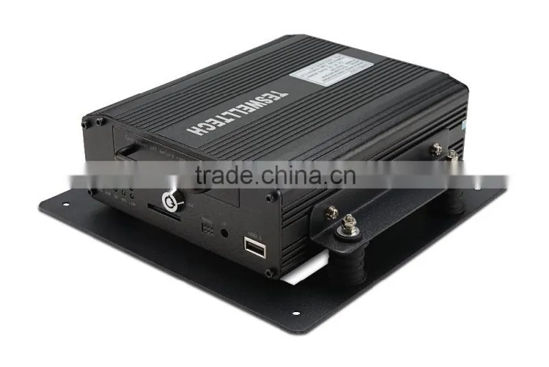 Teswell 4ch 3G recorder video for car taxi with gps wifi g-sensor