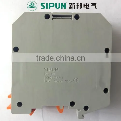 UK50 screw frame type terminal block for large current