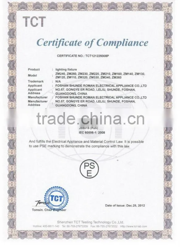 LED Lighting Fixture, LED light fixture, LED lamp Fixture ZM240M1W1-A1-LED