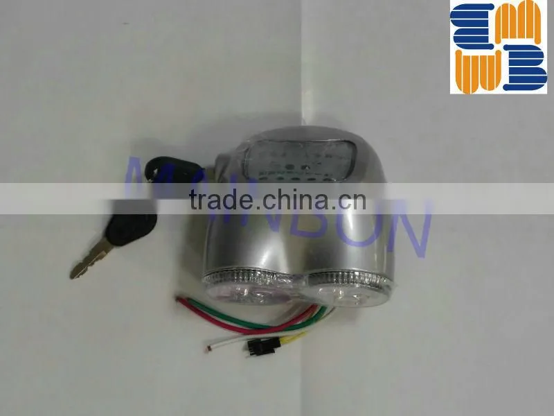Auto rickshaw electric passenger tricycle spare parts ignition key lock kits conversion kits Key switch
