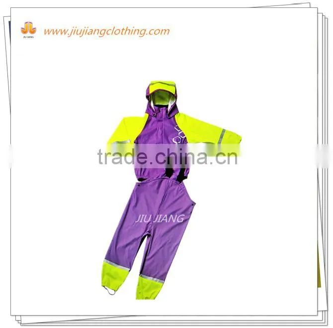 Children's waterproof outdoor jacket waterproof and breathable jacket
