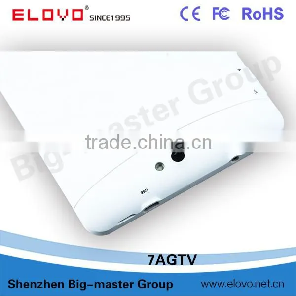 Promotional advertising 3g built in android Digital TV tablet with two cameras
