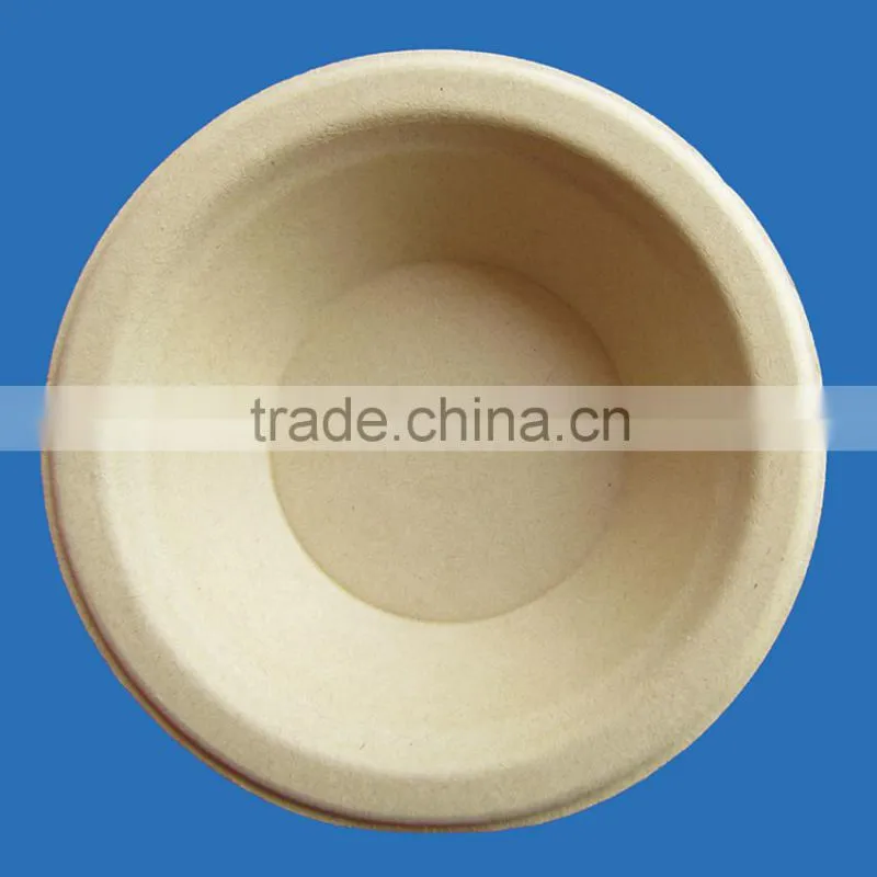100% Biodegradable Deluxe microwavable bowls Sugarcane Fibre Catering 12oz Hot Soup Bowl Wholesale