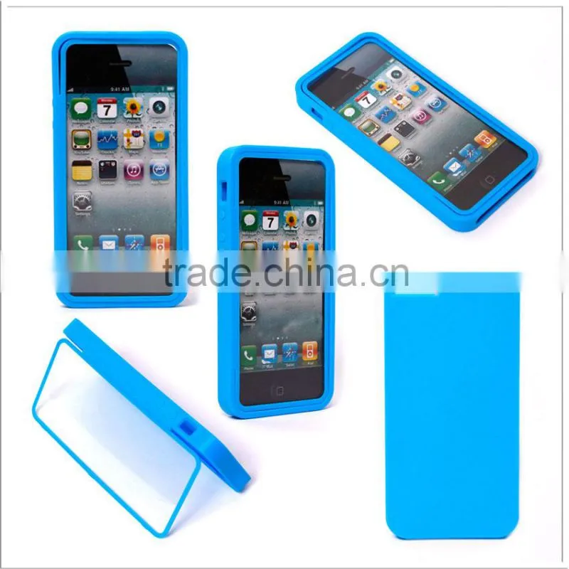 2014 high quality Clear Pink Hard Case for Mobile 5th,cell phone accessories, mobile phone accessories
