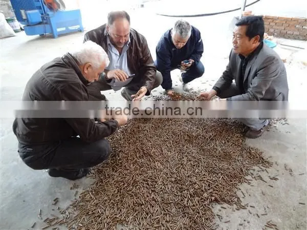 CE ISO approved fish feed pellet machine